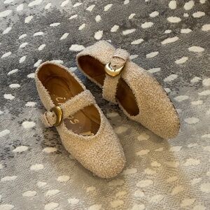 Stylish Cream Mary Jane Shoes